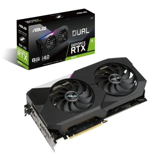 Asus Dual GeForce RTX 3070 V2 LHR 8GB GDDR6