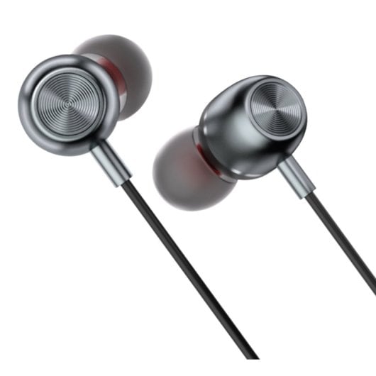 iggual Auriculares con micro intrauditivos mini jack 3,5mm