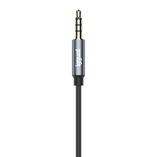 iggual Auriculares con micro intrauditivos mini jack 3,5mm