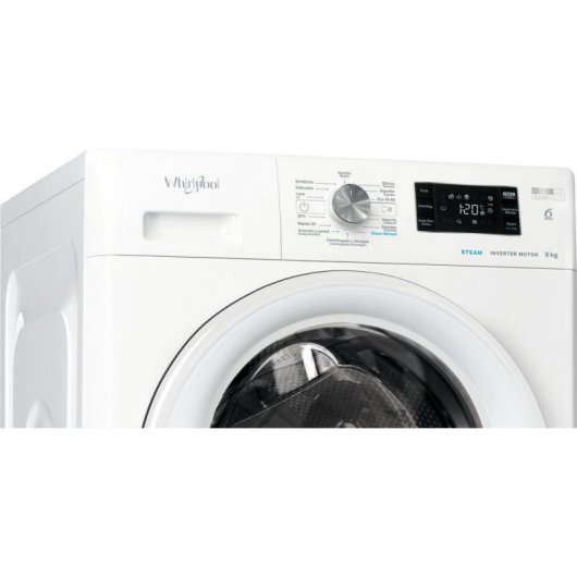 Whirlpool FFB 9258 WV SP Máquina de Lavar Roupa 9Kg B Branca