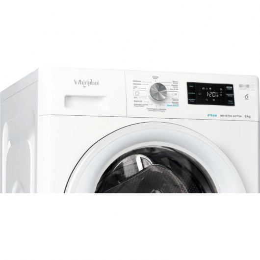 Whirlpool FFB 8258 WV SP Máquina de Lavar Roupa 8Kg B Branca