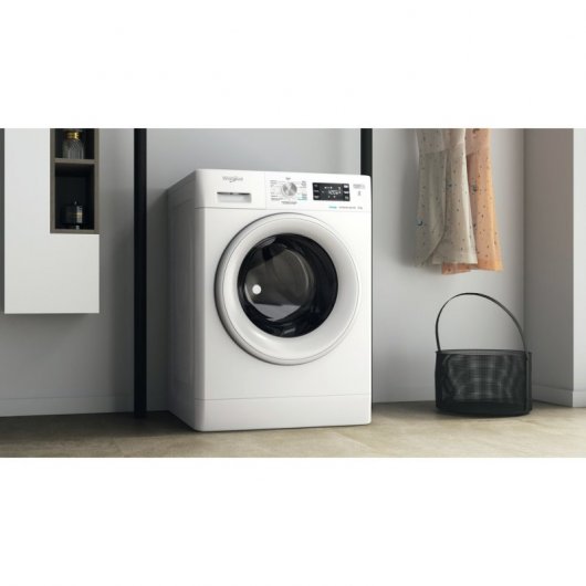 Whirlpool FFB 8258 WV SP Máquina de Lavar Roupa 8Kg B Branca