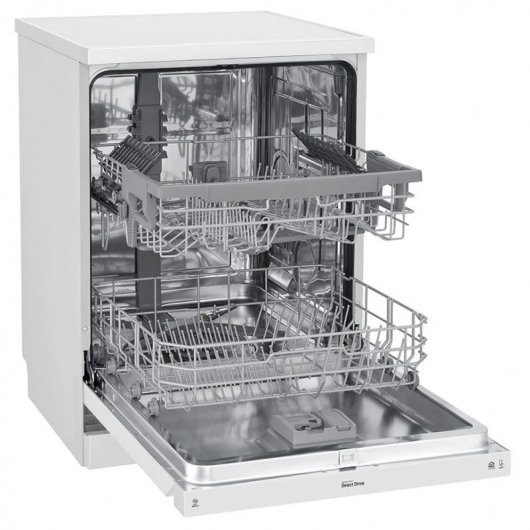 LG DF222FWS Lavavajillas Capacidad 14 Cubiertos E Blanco