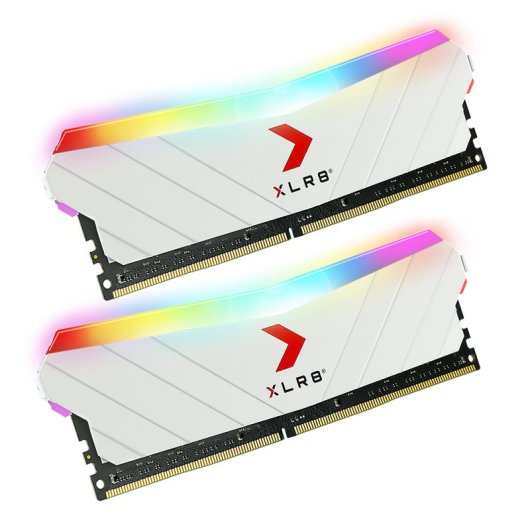 PNY XLR8 Epic-X Blanc RVB DDR4 3200 MHz 32 Go 2 x 16 Go CL16