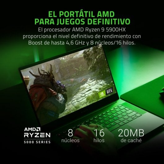 Razer Blade 14 AMD Ryzen 9 5900X/16GB/1TB SSD/RTX 3070/14"