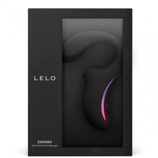Lelo Enigma Estimulador Doble Negro