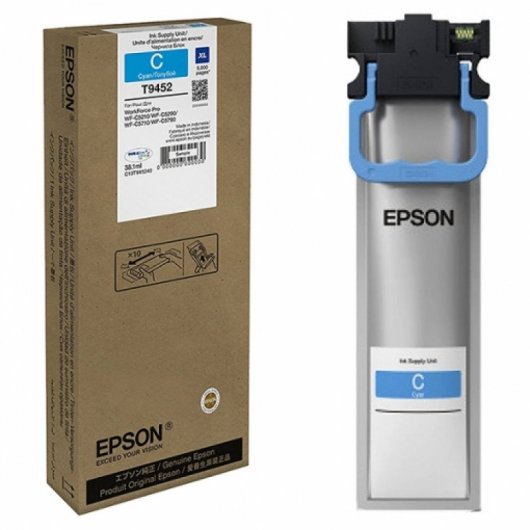 Epson T9452 Cartucho Tinta Original Cian