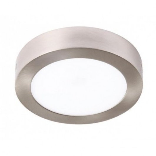 Plafón LED Circular de Techo Níquel 20W 2000LM - Blanco Neutro 4000K ...