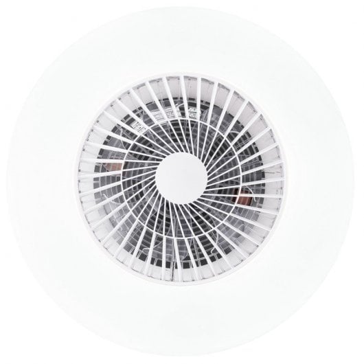 Ledme Ventilador de Techo con Luz LED y Mando 40W Blanco