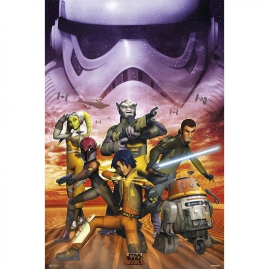 Erik Maxi Póster Star Wars Rebels Empire 91.5x61cm