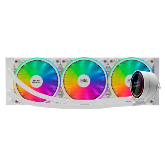 Mars Gaming ML360W ARGB Kit Refrigeração Líquida TDP Dual Branco