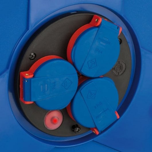 Brennenstuhl Garant Enrollacables 3 Tomas 40m Negro/Azul
