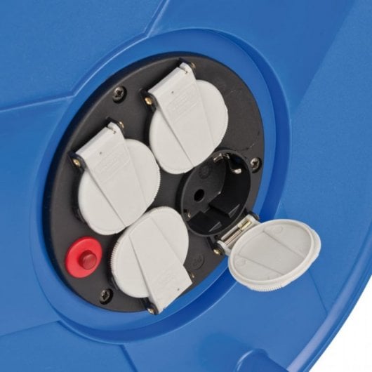 Brennenstuhl Garant Enrrollacables 4 Tomas 50m Azul