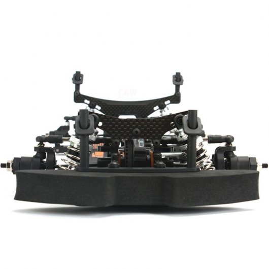 Team Magic E4JSII Coche RC Touring Kit de Montaje Grafito