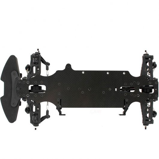 Team Magic E4JSII Coche RC Touring Kit de Montaje Grafito