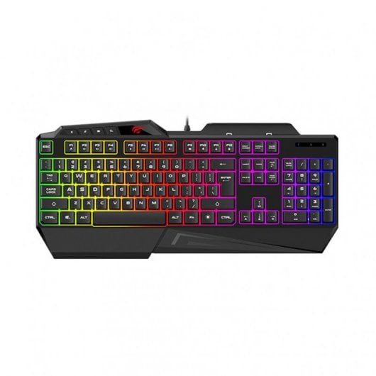 Havit KB488L Teclado Gaming RGB Negro