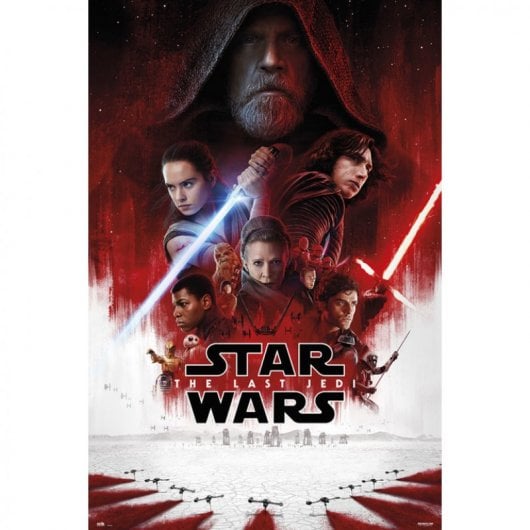 Erik Maxi Poster Star Wars VIII Un Foglio 91,5x61 cm