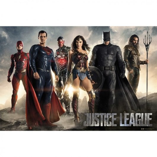 Erik Maxi Póster DC Comics Liga De La Justicia Personajes 91.5x61cm