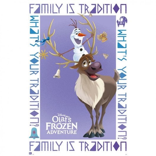 Erik Maxi Póster Frozen Aventuras de Olaf & Sven 91.5x61cm