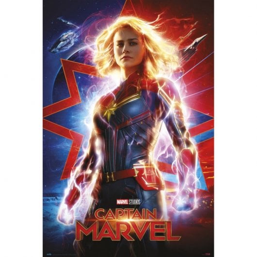 Erik Maxi Póster Marvel Capitana Marvel One Sheet 91.5x61cm