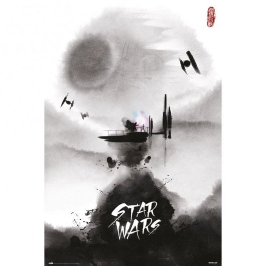 Erik Maxi Póster Star Wars Ink 91.5x61cm