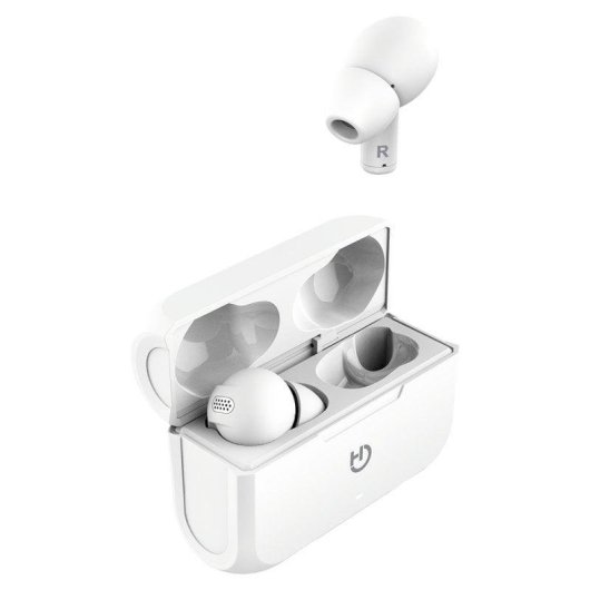 Kopfhörer Hiditec Fenix True Wireless Bluetooth Gaming, Sprachassistent, IP5X, Weiß