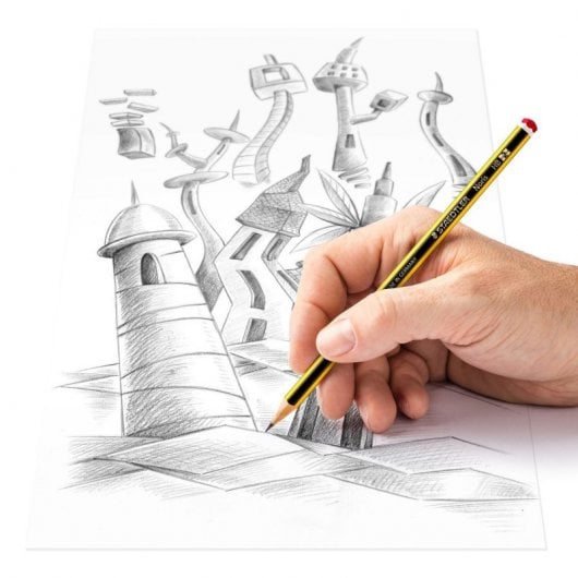 Staedtler Noris 120-2 (HB) 6 boîtes de 12 crayons graphite