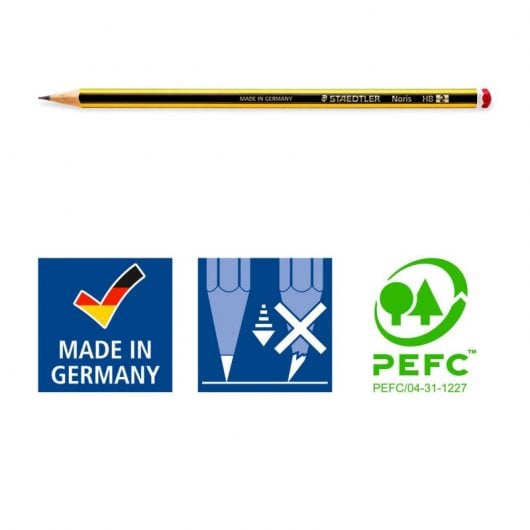 Staedtler Noris 120-2 (HB) 6 boîtes de 12 crayons graphite