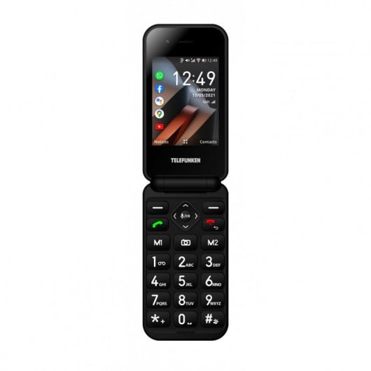 Telefunken S740 Téléphone Senior Noir