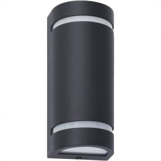 VidaXL Pack de 2 Spots muraux semi-circulaires pour jardin GU10 IP44