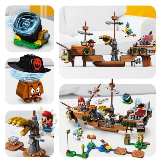 Lego Super Mario: Fortaleza aérea de Bowser