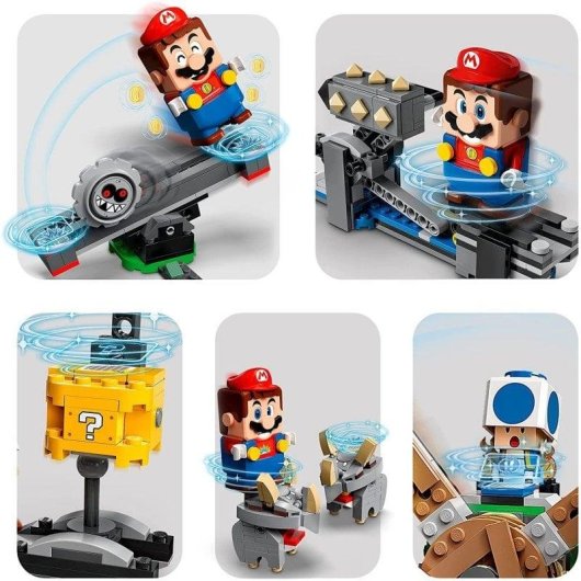 Lego Super Mario: Derribo de los Reznors