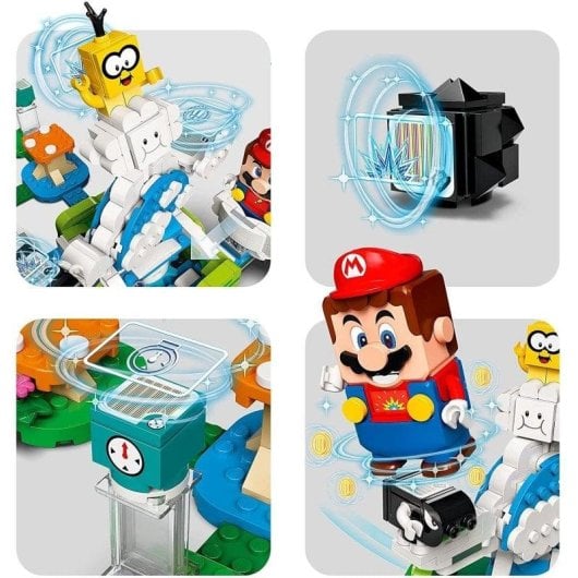 LEGO Super Mario Monde Aérien de Lakitu 71389 484 pièces