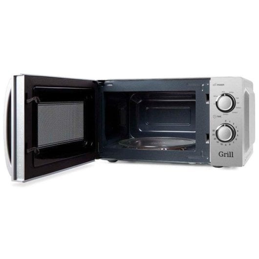 Mikrowelle Orbegozo MIG 2138 20L 700W Grill Quarz Silber