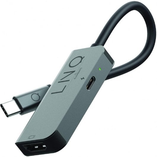 Concentrateur Linq 2 en 1 USB-C vers HDMI