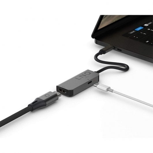 Hub Linq 2in1 da USB-C a HDMI