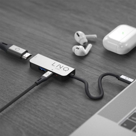 Hub Linq 2in1 da USB-C a HDMI