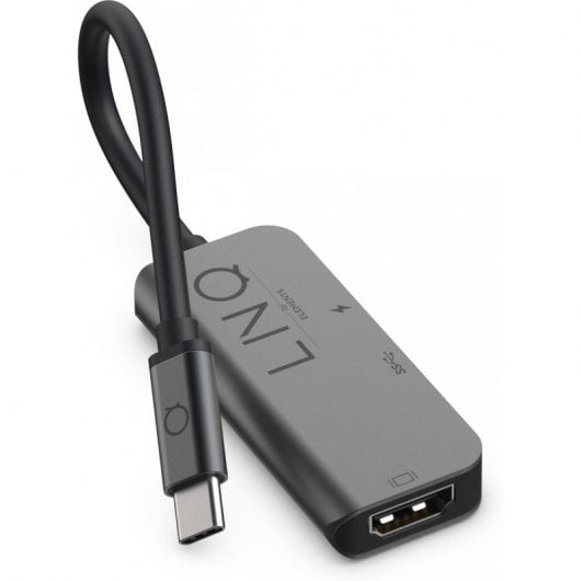 Hub Linq 3in1 da USB-C a HDMI/USB-C/USB-A