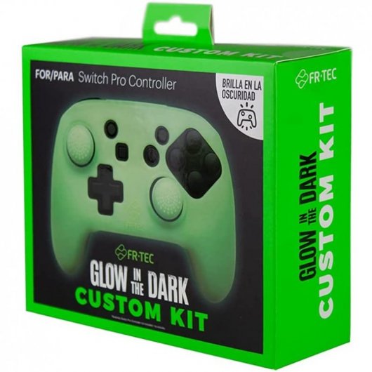 FR-TEC Switch Pro Controller Custom Kit Glow in The Dark