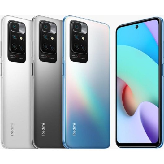 Xiaomi REDMI 10 4G 4GB 6.5" 64GB Cinzento Câmara quádrupla