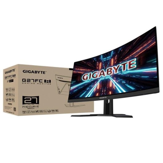 Monitor Gigabyte G27FC A 27" FullHD 170Hz VA Curved FreeSync Premium 1ms