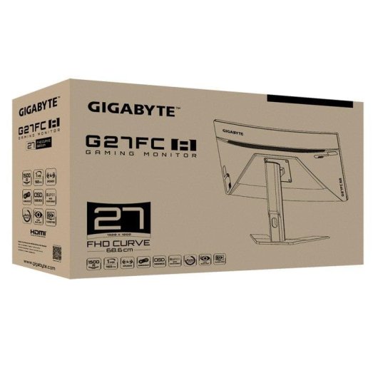 Monitor Gigabyte G27FC A 27" FullHD 170Hz VA Curved FreeSync Premium 1ms