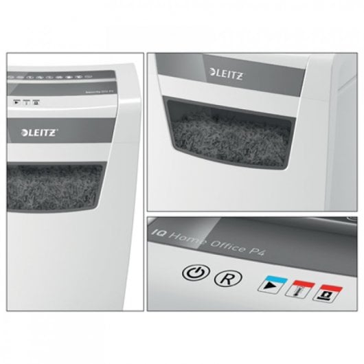 Leitz IQ Home Office P4 Destructora de Papel Corte Confeti
