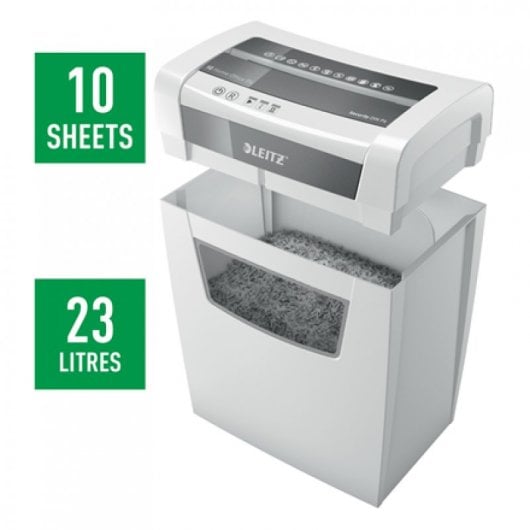 Leitz IQ Home Office P4 Destructora de Papel Corte Confeti
