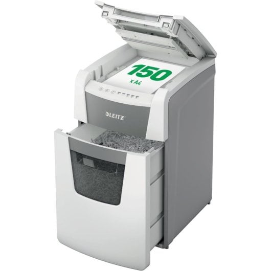 Leitz IQ Autofeed Office 150 P4 Automatischer Aktenvernichter Partikelschnitt