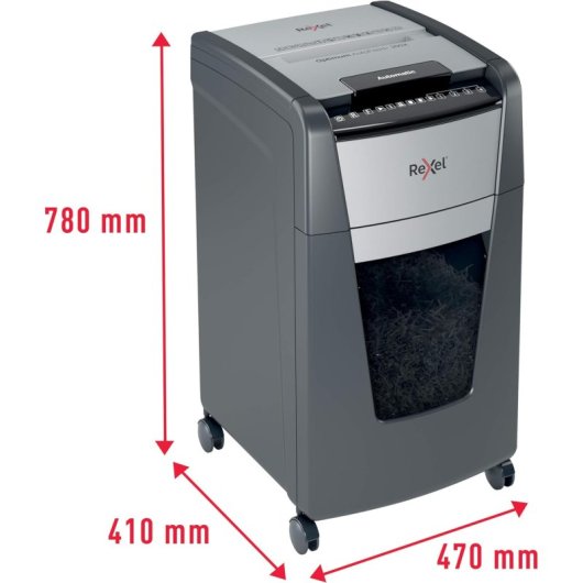 Rexel Optimum AutoFeed 300X Destructora de Papel Automática Corte en Partículas