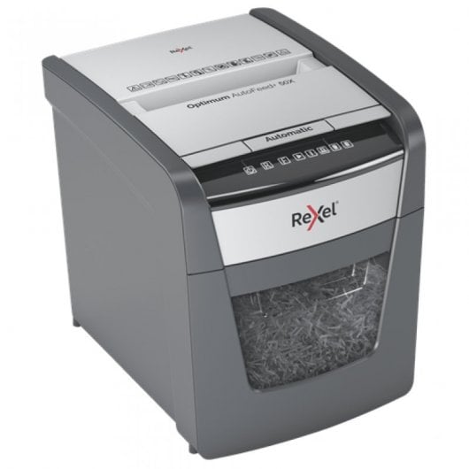Rexel Optimum AutoFeed 50X Destructora de Papel Automática Corte en Partículas