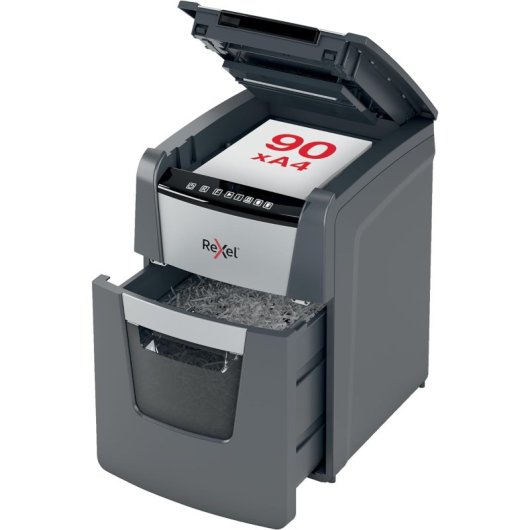 Rexel Optimum AutoFeed 90X Destructora de Papel Automática Corte en Partículas