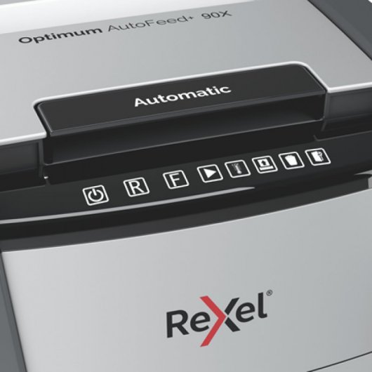 Rexel Optimum AutoFeed 90X Destructora de Papel Automática Corte en Partículas