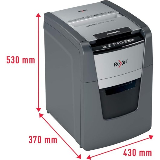 Rexel Optimum AutoFeed 90X Destructora de Papel Automática Corte en Partículas